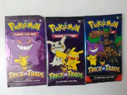 Pokemon Trick or Trade 2022 2023 2024 NEW Sealed Card Packs Lot of 3 - Image 1