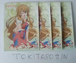 Set of 4 Card Sleeves Comiket Official Goods 67x92mm Kouko Kaga Golden Time - Image 1
