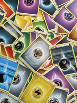 Pokemon TCG 100 Basic Energy Cards Bundle - Mixed Sets - Free UK Postage - Image 1