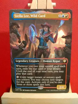 Stella Lee, Wild Card (Borderless)- Outlaws of Thunder Junction - NM - MTG - Image 1