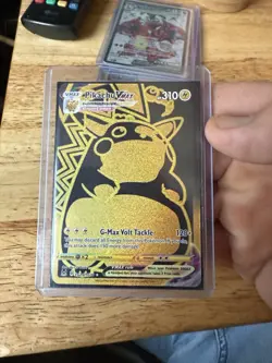 Pikachu VMAX TG29/TG30 Swsh11: Lost Origin Trainer Gallery Holo Gold Card NM - Image 2