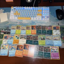 x27 Tomokazu Komiya Artwork Pokemon Cards Mixed Lot - Image 1