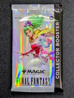 Magic Gathering MTG Final Fantasy Collector Booster Pack (15 Cards) NEW SEALED - Image 1