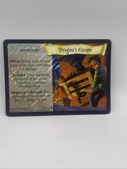 Harry Potter TCG "Dragon's Escape" 4/116 Holo Foil Trading Card - Image 1