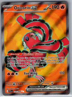 Oricorio ex 110/094 ME02: Phantasmal Flames - Pokemon Card - NM - Image 1