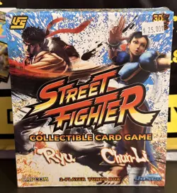 Street Fighter Collectible Card Game Two-Player Turbo Box-UniVersus-UFS-UVS New - Image 1