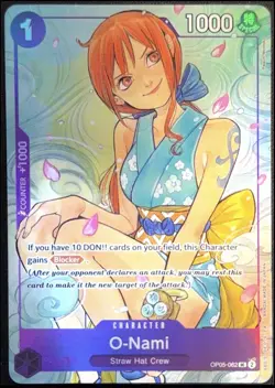O-Nami (Illustration Box Vol.1) OP05-062 One Piece Promotion Cards Foil - Image 1