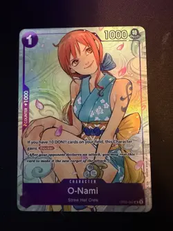 O-Nami (Illustration Box Vol.1) OP05-062 One Piece Promotion Cards Foil - Image 3