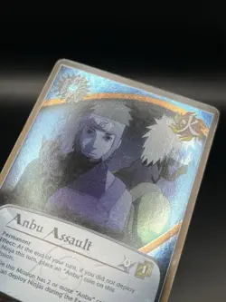 Anbu Assault M-754 Foil Shattered Truth Naruto Card Game - Image 2