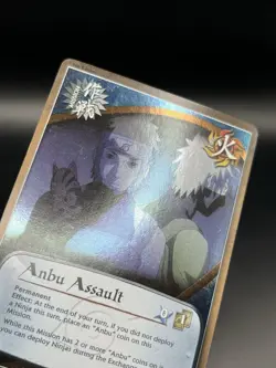 Anbu Assault M-754 Foil Shattered Truth Naruto Card Game - Image 3