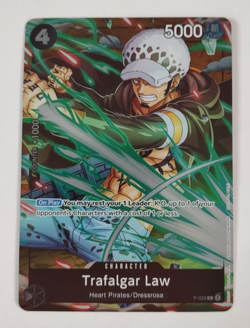 Trafalgar Law P-038 Foil Promo Event Pack Vol 4 One Piece Card NM - Image 1