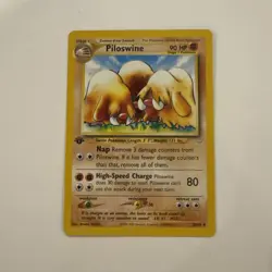 Piloswine - 36/64 - Uncommon 1st Edition Neo Revelation - Pokemon Card - NM - Image 1