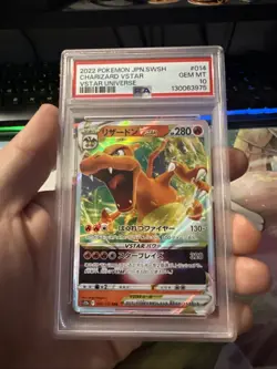 Pokemon 2022 Japanese VSTAR Charizard Trading Card 014/172 PSA 10 Gem MT - Image 2