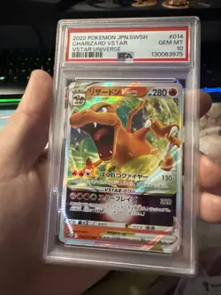 Pokemon 2022 Japanese VSTAR Charizard Trading Card 014/172 PSA 10 Gem MT - Image 5