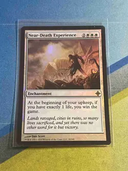 Magic the Gathering MTG Rise of the Eldrazi NEAR-DEATH EXPERIENCE Foil - Image 1