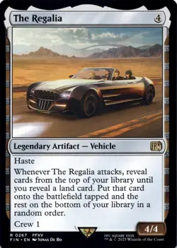 The Regalia Final Fantasy Magic MTG NM - Image 1