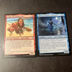 MTG STARTER COMMANDER DECK - Dargo / Ghost Of Ramirez DePietro - U/R Pirates - Image 1