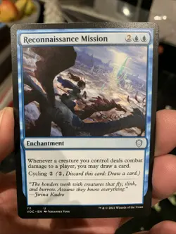 Reconnaissance Mission #111 (NM) Crimson Vow VOC Magic MTG - Image 1