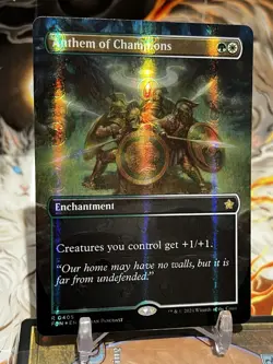 MTG | Anthem of Champions (Borderless) [Foundations]✨MANA FOIL✨ - Image 2