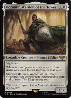 Boromir, Warden of the Tower R Universes Beyond: The Lord of the Rings: Tales of - Image 1