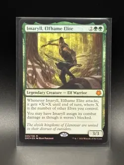 2022 Magic Game Night: Free-For-All - #5 Imaryll, Elfhame Elite Foil - NM - Image 1