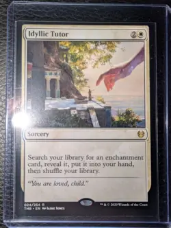 Magic the Gathering Idyllic Tutor (Theros Beyond Death, Near Mint Condition) - Image 1