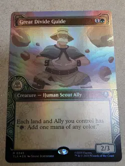 Great Divide Guide - #345 Foil (Showcase) Avatar: The Last Airbender - Mtg - Image 1