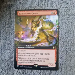 MTG - BOTHERSOME QUASIT Extended Art Commander Legends Battle for Baldur's Gate - Image 1