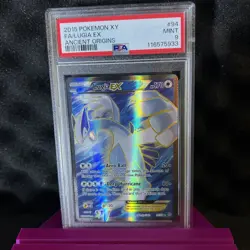2015 POKEMON XY ANCIENT ORIGINS #94 FULL ART/LUGIA EX PSA 9 - Image 2