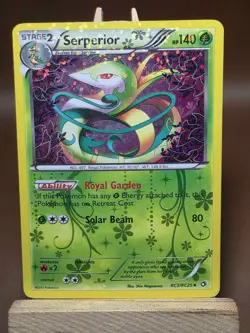 HP Serperior RC3/RC25 Radiant Collection Legendary Treasures 2013 Holo Pokemon - Image 1