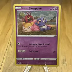 Pokemon TCG - Galarian Slowpoke Cosmos Holo - Sword And Shield Promo SWSH126 NM - Image 1
