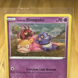 Pokemon TCG - Galarian Slowpoke Cosmos Holo - Sword And Shield Promo SWSH126 NM - Image 3