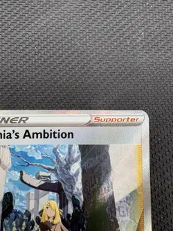 Pokemon TCG Cynthia's Ambition GG60/GG70 Crown Zenith Ultra Rare NM/M Condition - Image 3