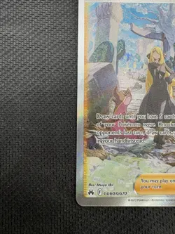 Pokemon TCG Cynthia's Ambition GG60/GG70 Crown Zenith Ultra Rare NM/M Condition - Image 4
