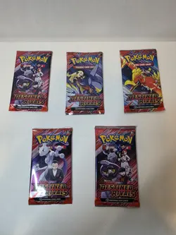 (Lot of 5) Pokemon TCG Booster Pack | Destined Rivals | Sealed | English - Image 1