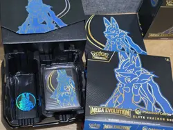 Pokemon Center Elite Trainer Box Mega Evolutions Lucario Gardevoir Opened ETB X4 - Image 3