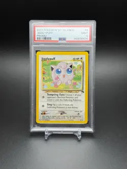 2001 Pokemon Southern Islands Jigglypuff #8 Promo MINT PSA 9 - Image 1