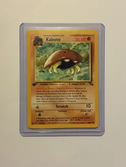 Kabuto 1ST EDITION-Never Played-NM -50/62 Fossil 1999 Regular Pokemon TCG - Image 3