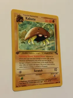 Kabuto 1ST EDITION-Never Played-NM -50/62 Fossil 1999 Regular Pokemon TCG - Image 4