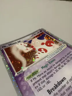 Pokemon Mr. Mime ex FireRed & LeafGreen 111/112 MP - Image 3