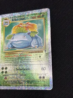2002 Pokemon Legendary Collection Venusaur Reverse Holo Foil 18/110 - HP Damage - Image 4
