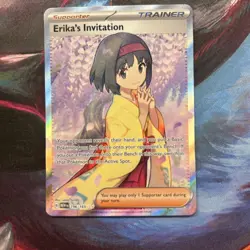 Pokemon TCG Erika's Invitation Scarlet Violet-151 196/165 Holo Ultra Rare - Image 1