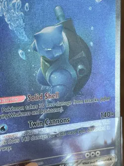 Pokemon TCG - S&V 151 - 200/165 Blastoise ex - Special Illustration Rare - LP/EX - Image 3