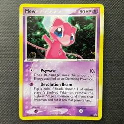 Mew | 40 Nintendo Promo Black Star 2006 | Holo Rare | Pokemon TCG DAMAGE - Image 1