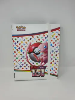 Pokemon 151 Complete Master Base Set 165/165 + Mew Binder + EX + Reverse Holo - Image 1