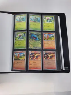 Pokemon 151 Complete Master Base Set 165/165 + Mew Binder + EX + Reverse Holo - Image 2