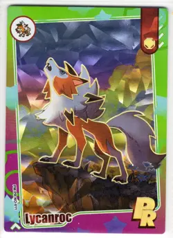 Lycanroc PM-PR No. 011 PR Ice Eif Origin 4.0 Non-TCG Pokemon - Image 1