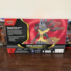Lot of 3 Pokemon Mega Lucario ex Premium Figure Collection SEALED - Image 3