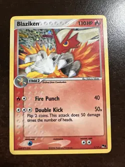 Blaziken 1/17 Holo Pokemon Pop Series 1 MINOR DMG - Image 1