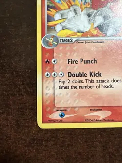Blaziken 1/17 Holo Pokemon Pop Series 1 MINOR DMG - Image 5